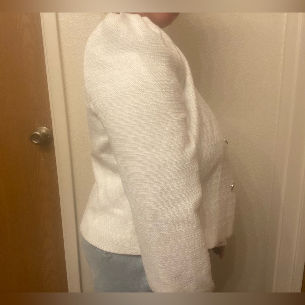 Calvin Klein Women's X-Fit Cropped Blazer - Picture 5 of 5